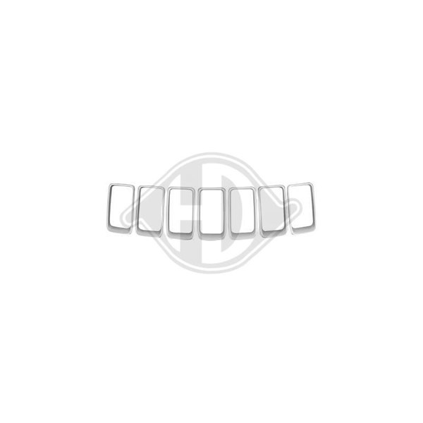 Prydnads- / Skyddslistsats, kylargaller Diederichs 2613143 DIEDERICHS