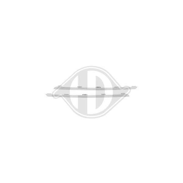 Prydnads- / Skyddslistsats, kylargaller Diederichs 4446043 DIEDERICHS