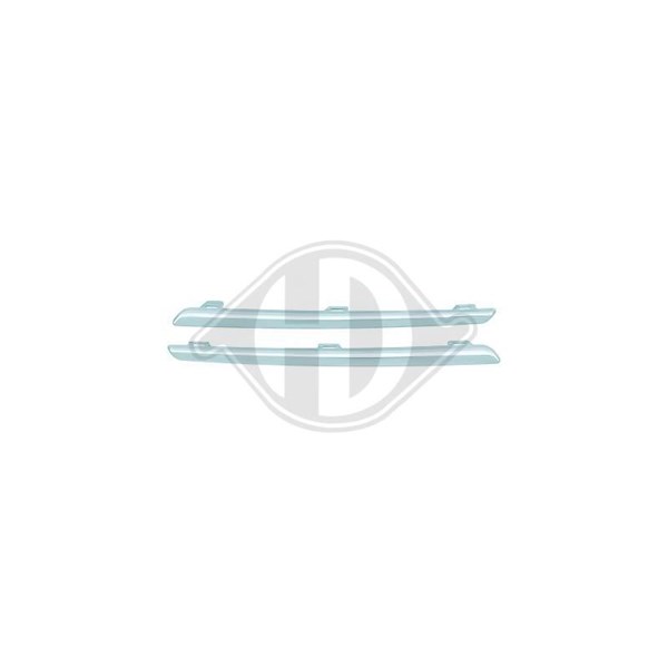 Prydnads- / Skyddslistsats, kylargaller Diederichs 4483042 DIEDERICHS