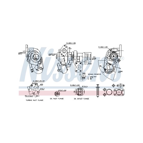 Turbo Nissens 93559 NISSENS