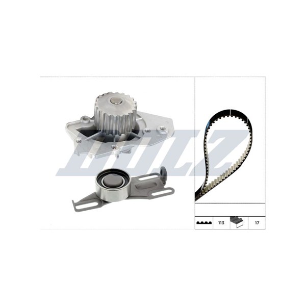 Kamremskit med vattenpump Dolz KD305 DOLZ