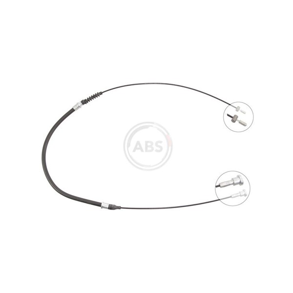 Vajer, parkeringsbroms, Höger bak A.b.s. K17048 A.B.S.
