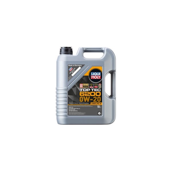 Motorolja LIQUI MOLY Top Tec 6200 0W-20 Liqui moly 20789 LIQUI MOLY