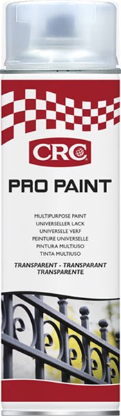 Sprayfärg CRC Pro Paint Transparent Varnish aerosol, 500 ml Crc 3 CRC