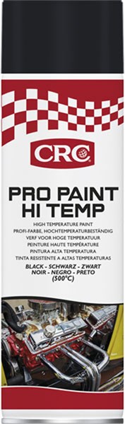Sprayfärg CRC Pro Paint Hi Temp Aluminum aerosol, 500 ml Crc 3313 CRC