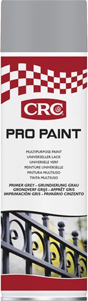 Sprayfärg CRC Pro Paint Grey Primer aerosol, 500 ml Crc 33135 CRC Sprayfärg CRC Pro Paint Grey Primer aerosol, 500 ml Crc 33135 CRC
