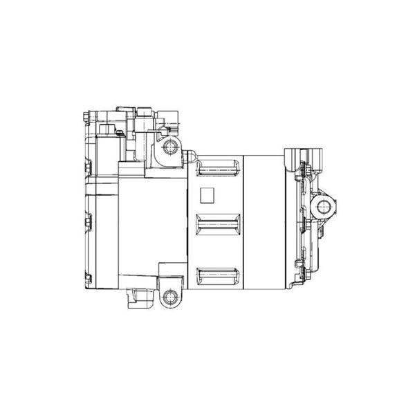 Kompressor, klimatanläggning 288V Mahle ACP 1453 000P MAHLE Kompressor, klimatanläggning 288V Mahle ACP 1453 000P MAHLE