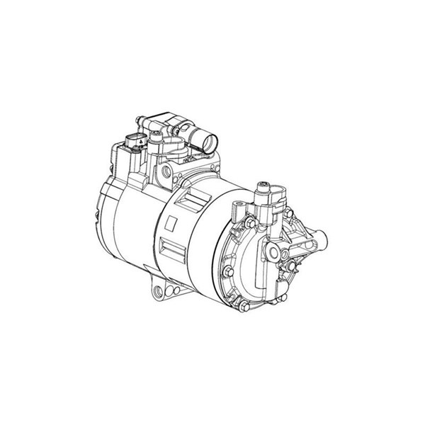 Kompressor, klimatanläggning 288V Mahle ACP 1453 000P MAHLE Kompressor, klimatanläggning 288V Mahle ACP 1453 000P MAHLE
