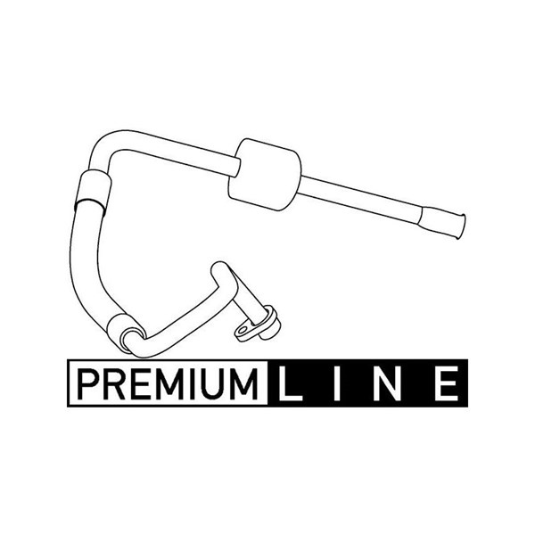 Varibelttrycksledning, klimatanläggning Mahle AP 98 000P MAHLE
