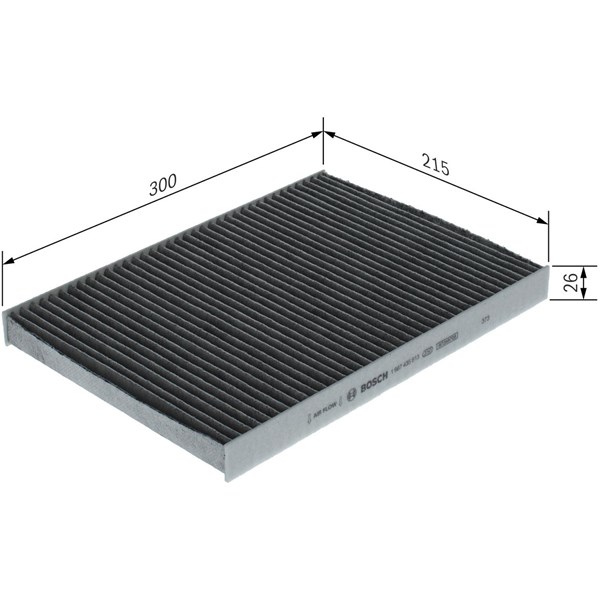 Kupefilter Bosch 1 987 435 613 BOSCH Kupefilter Bosch 1 987 435 613 BOSCH