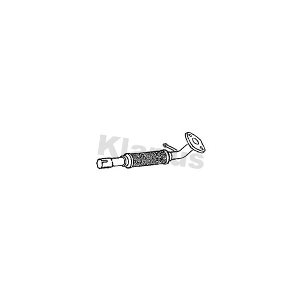 Flexrör, avgassystem, Universal Klarius 110648 Klarius