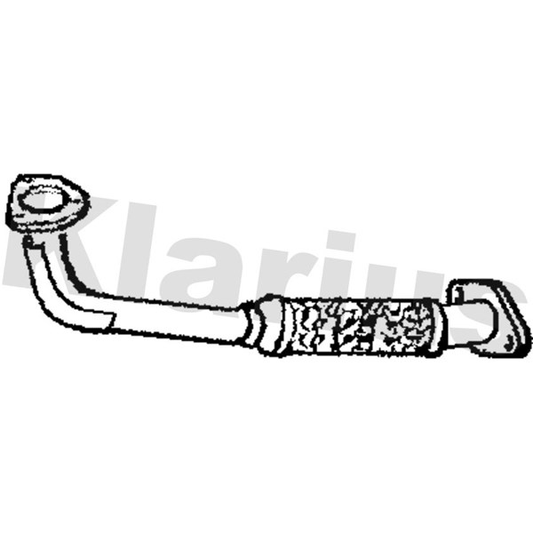 Avgasrör, Mitt Klarius 120423 Klarius