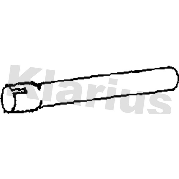 Avgasrör, Universal Klarius 120465 Klarius