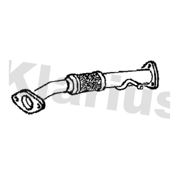 Avgasrör, Fram Klarius 131093 Klarius Avgasrör, Fram Klarius 131093 Klarius