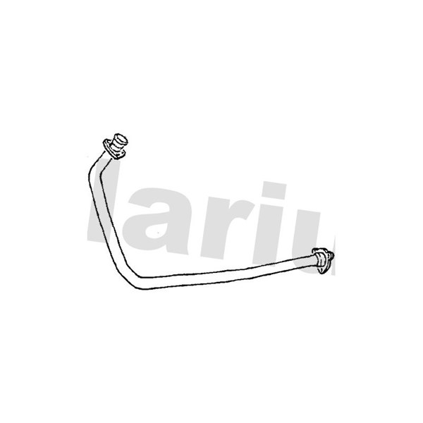 Avgasrör, Universal, Fram Klarius 142931 Klarius