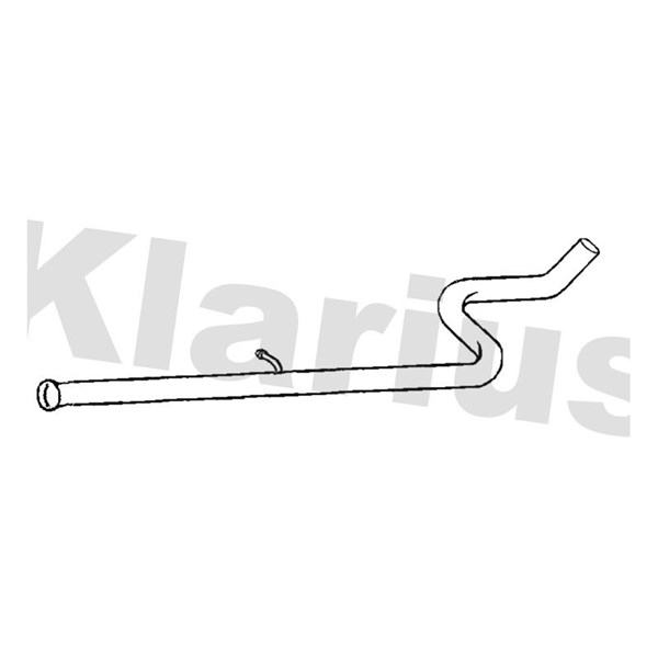 Avgasrör, Mitt Klarius 143105 Klarius