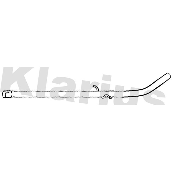 Avgasrör, Mitt Klarius 143115 Klarius