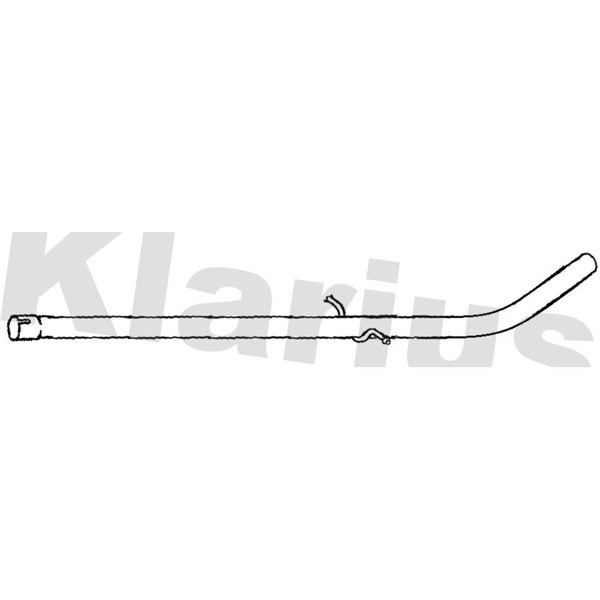 Avgasrör, Mitt Klarius 150653 Klarius