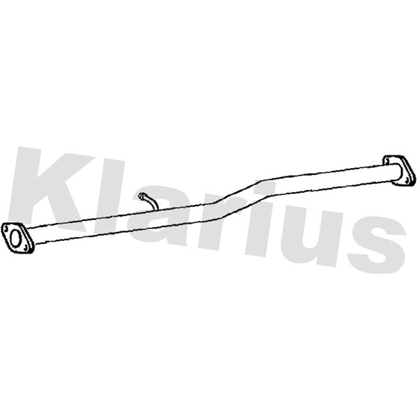 Avgasrör, Mitt Klarius 160401 Klarius