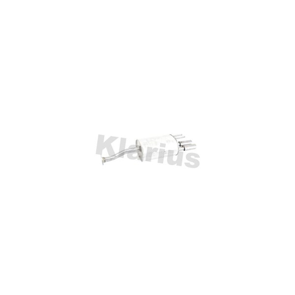 Bakre ljuddämpare Klarius 223110 Klarius