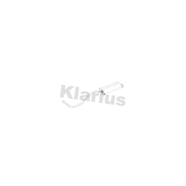 Bakre ljuddämpare Klarius 230880 Klarius