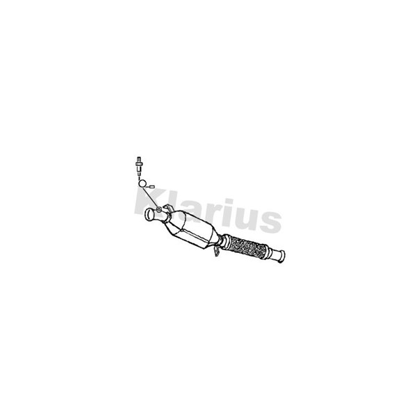 Dieselpartikelfilter Klarius 390534 Klarius