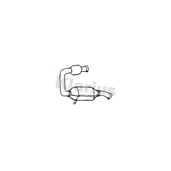 Dieselpartikelfilter Klarius 391039 Klarius