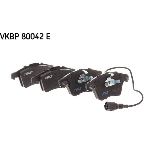 Bromsbeläggsats, Framaxel Skf VKBP 80042 E SKF Bromsbeläggsats, Framaxel Skf VKBP 80042 E SKF