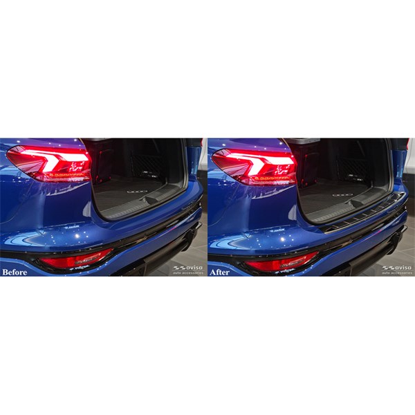 Övertäck, Stötfångare Audi Q6 e-tron (GFB) 2024-, Bak Övertäck, Stötfångare Audi Q6 e-tron (GFB) 2024-, Bak