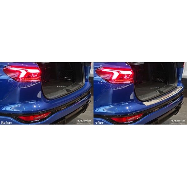 Övertäck, Stötfångare Audi Q6 e-tron (GFB) 2024-, Bak Övertäck, Stötfångare Audi Q6 e-tron (GFB) 2024-, Bak
