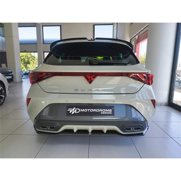 Bakre stötfångarkjol (Diffusor) Cupra Leon Mk1 FL 2024- Motordrom Motordrome