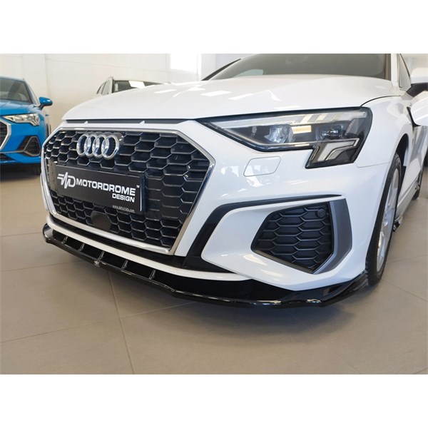 Front spoiler Audi A3(8Y)SB/Sedan S-Lin /S3 & FL 20- Motordrome D Motordrome Front spoiler Audi A3(8Y)SB/Sedan S-Lin /S3 & FL 20- Motordrome D Motordrome