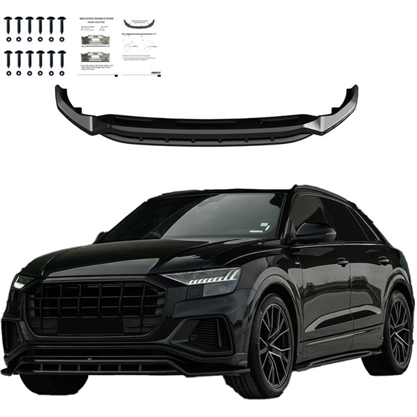 Front spoiler Audi Q8 S-Line & SQ8 MK1 2018-2023 Oneway OW FS0117 OneWay Front spoiler Audi Q8 S-Line & SQ8 MK1 2018-2023 Oneway OW FS0117 OneWay