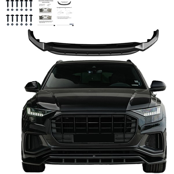 Front spoiler Audi Q8 S-Line & SQ8 MK1 2018-2023 Oneway OW FS0117 OneWay Front spoiler Audi Q8 S-Line & SQ8 MK1 2018-2023 Oneway OW FS0117 OneWay
