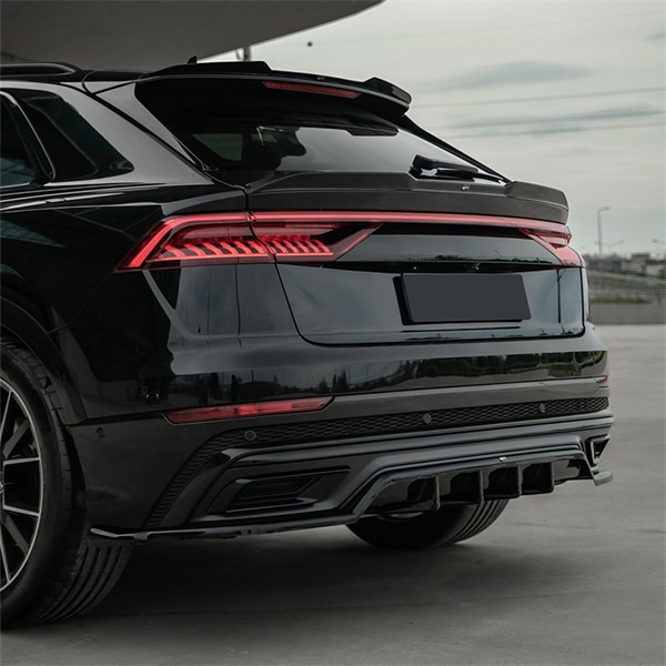 Bakre stötfångarkjol Audi Q8 S-Line MK1 2018-2023 Oneway OW RS110 OneWay