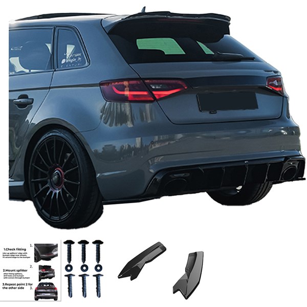Bakre Sido Diffusorer Audi RS3 8V SB 2015-2016 Oneway OW RS11046 OneWay