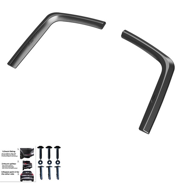 Bakre Sido Diffusorer VW Trnsprtr/Ford Trnst Cstm Oneway OW RS110 OneWay
