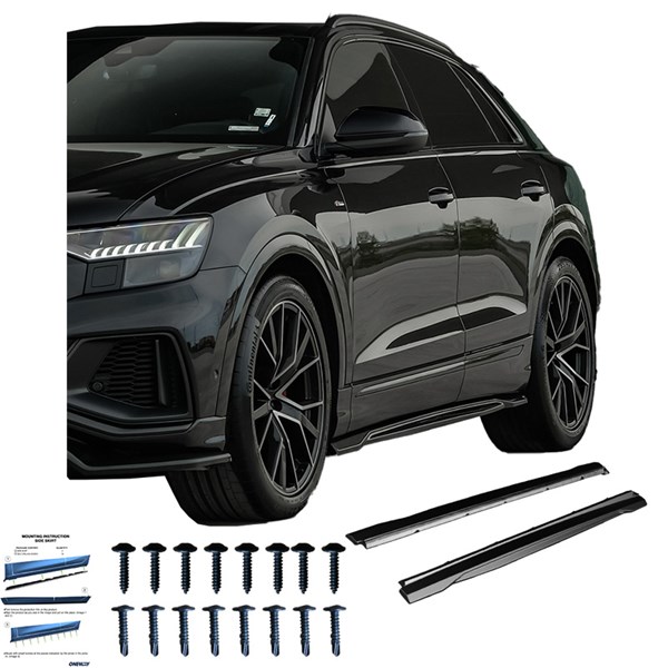 Sidokjolar Audi Q8 S-Line & SQ8 MK1 2018-2023 Oneway OW SS10047 OneWay Sidokjolar Audi Q8 S-Line & SQ8 MK1 2018-2023 Oneway OW SS10047 OneWay