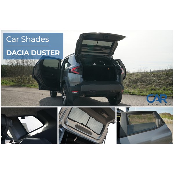 Solskydd Dacia Duster III 2024-, Bak Car shades PV DCDUS5C Car Shades