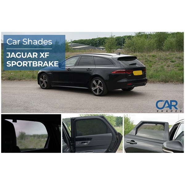 Solskydd Jaguar XF II (X260) Sportbrake 2017-, Bak Car shades PV Car Shades Solskydd Jaguar XF II (X260) Sportbrake 2017-, Bak Car shades PV Car Shades