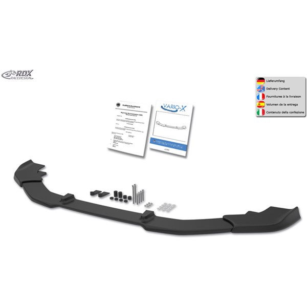 Front spoiler Hyundai i20 N-Line/N/N Performance (BC3) 20-24 Rdx  RDX Racedesign