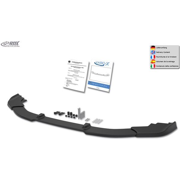 Front spoiler Volkswagen Touran (5T1) R-Line 2015- Rdx racedesign RDX Racedesign