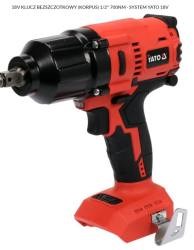 Mutterdragare 18V 1/2" borstlös – 700 Nm (utan batteri) Yato YT-8 Yato
