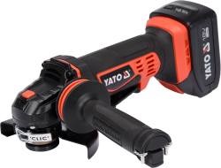 Vinkelslip 18V (inkl 2 batterier), Universal Yato YT-82828 Yato Vinkelslip 18V (inkl 2 batterier), Universal Yato YT-82828 Yato
