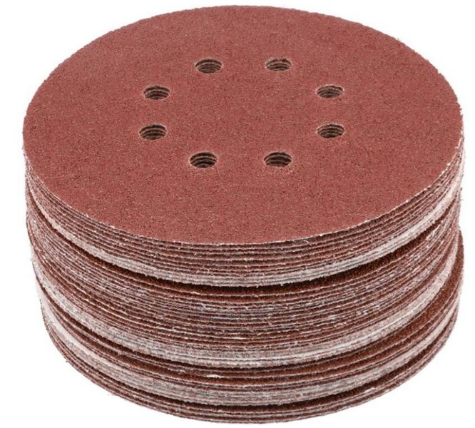 Sliprondellsats, excenterslip Ø 150mm 8Ho P80 50st Yato YT-834593 Yato