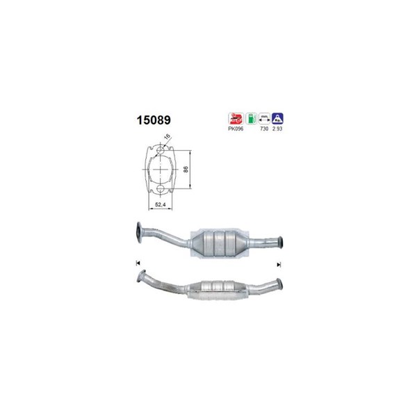 Katalysator As 15089 AS