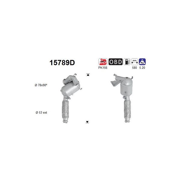 Katalysator As 15789D AS