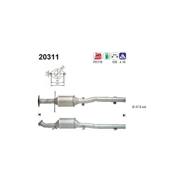Katalysator As 20311 AS