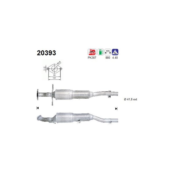 Katalysator As 20393 AS