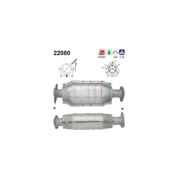 Katalysator As 22080 AS